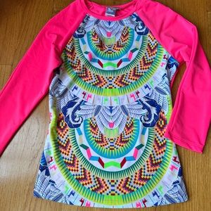 Mara Hoffman rash guard top.   Size XS